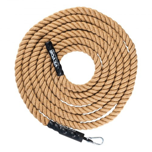 Gym Climbing Rope 15 Diameter 20 ft Length Gym Fitness Training Rope Gym
