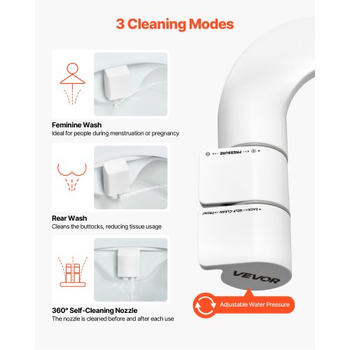 Bidet Attachment for Toilet SelfCleaning Bidet Toilet Seat Attachment –