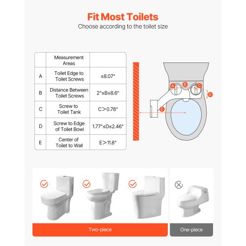 Bidet Attachment for Toilet SelfCleaning Bidet Toilet Seat Attachment –