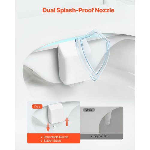 Bidet Attachment for Toilet NonElectric Bidet Toilet Seat Attachment –