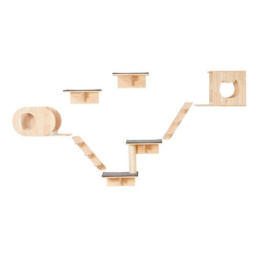 Wall Mounted Cat Shelves Cat Wall Shelves and Perches with Jumping Boards
