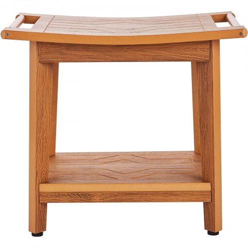 Poly Lumber Shower Bench 21 x 14 x 18.5 in Shower Stool Chair for Bathroom –