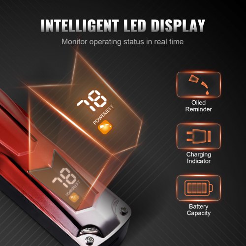 Professional Hair Clipper for Men Cordless Barber Clipper with 6800RPM