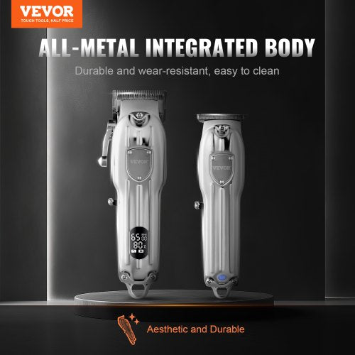 Professional Hair Clipper for Men Cordless Barber Clippers and Trimmers