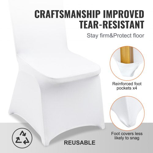 Stretch Spandex Folding Chair Covers Universal Fitted Chair Cover