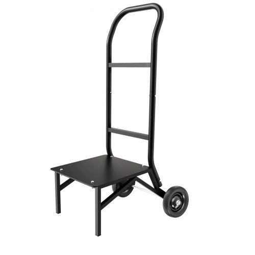 Folding Chair Rack 150 LBS Capacity Heavyduty Chair Cart for Stacking 10
