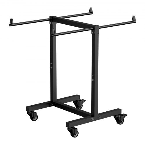 Folding Chair Rack 200 LBS Capacity Tshape Chair Cart for 14 Chairs