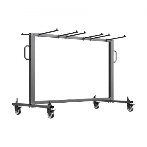 Folding Chair Rack 400 LBS Capacity Heavyduty Chair Cart for 42 Chairs or 12