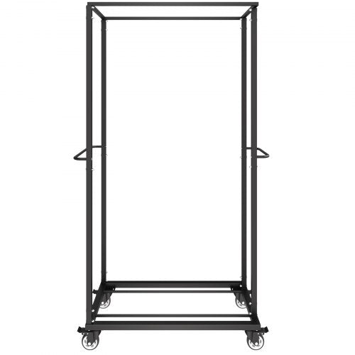 Folding Chair Rack 500 LBS Capacity Heavyduty Chair Cart for 60 Chairs