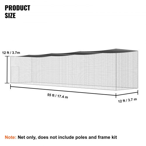 Baseball Batting Netting Professional Softball Baseball Batting Hitting