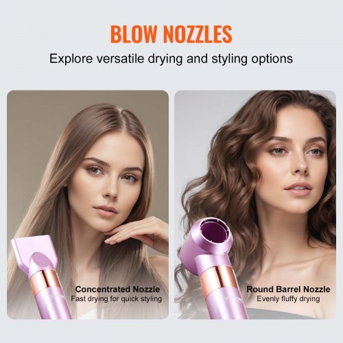Hair Styler and Dryer Brush 6in1 Multi Air Styler 110000RPM HighSpeed
