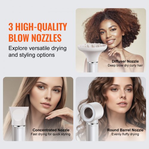 Hair Styler Dryer Brush 7in1 Professional Multi Styler 110000RPM