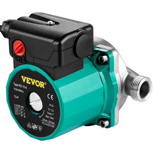 Hot Water Recirculating Pump 93W 110V Water Circulator Pump Circulation