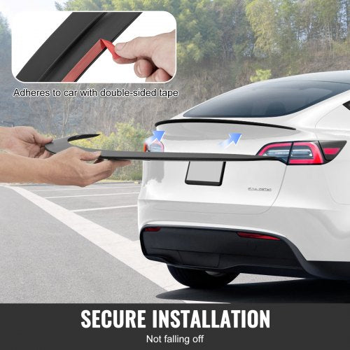 GT Wing Car Spoiler 47.2 inch Spoiler Compatible With Tesla Model Y High