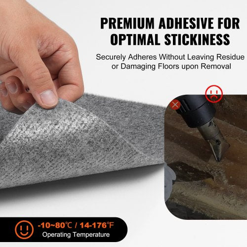 Carpet Tiles Peel and Stick 12” x 12” Squares Self Adhesive Carpet Floor