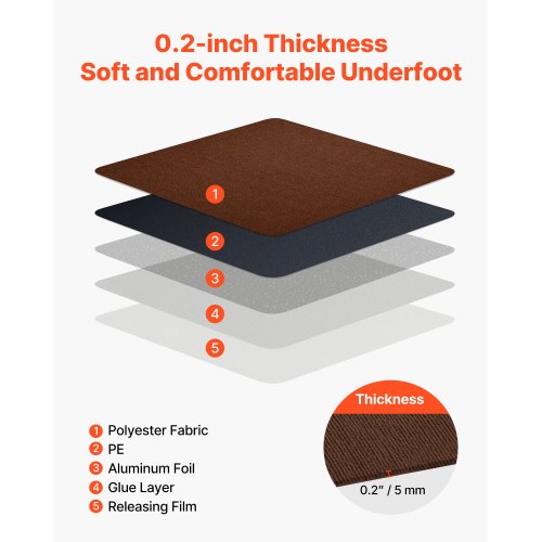 Carpet Tiles 24x24 inch 20 Pack Peel and Stick Carpet Square Rug Self