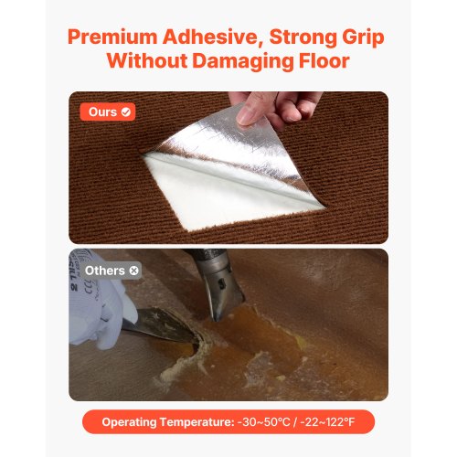 Carpet Tiles 24x24 inch 20 Pack Peel and Stick Carpet Square Rug Self