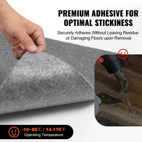 Carpet Tiles Peel and Stick 24” x 24” Squares Self Adhesive Carpet Floor