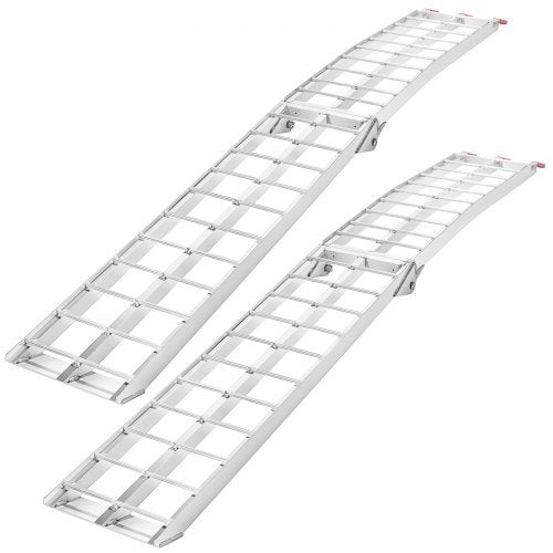 Aluminum Ramps 1500 lbs Folding Loading Ramps for Pickup Trucks Bed