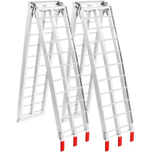 Aluminum Ramps 1500 lbs Folding Loading Ramps for Pickup Trucks Bed