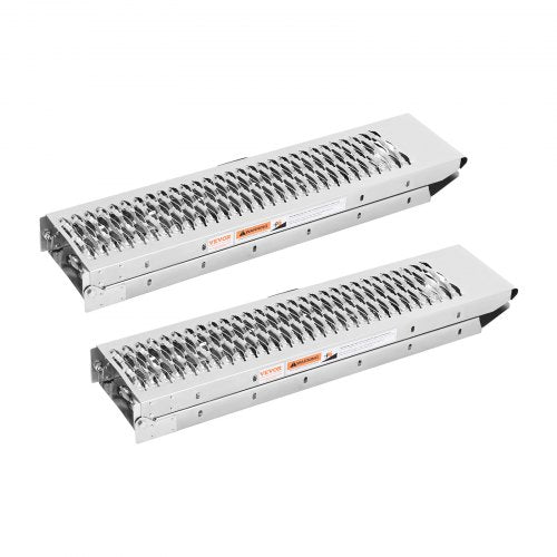 Aluminum Ramps 1000 lbs 2Pcs Heavyduty Ramps with Wider Ramp Surface