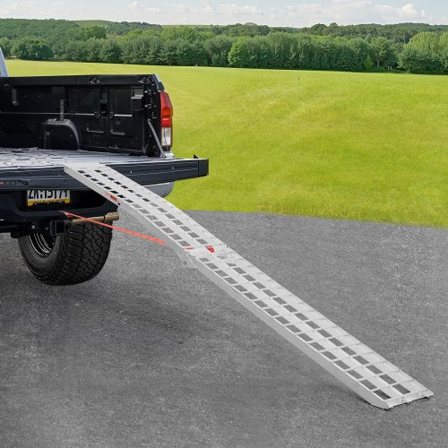 Aluminum Ramps 600 lbs 1Pcs Heavyduty Ramps with Wider Ramp Surface
