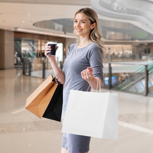 Kraft Paper Bags with Handles 100Pcs 16 x 6 x 12 in Large Paper Grocery