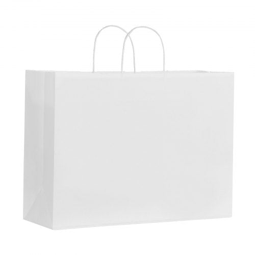Kraft Paper Bags with Handles 50Pcs 16 x 6 x 12 in Large Paper Grocery