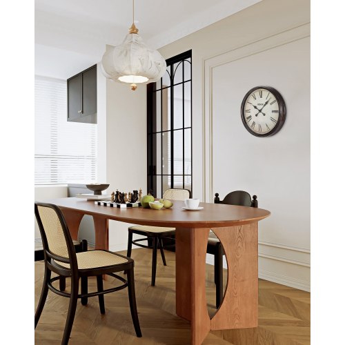 Wall Clock 20 in Wall Clock Roman Numerals Battery Operated Non Ticking