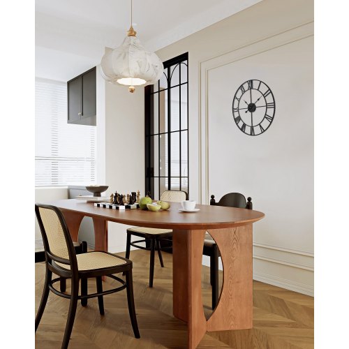 Wall Clock 24 in Wall Clock Roman Numerals Battery Operated Non Ticking