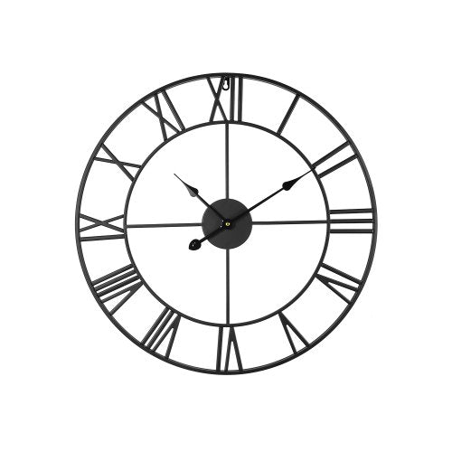 Wall Clock 24 in Wall Clock Roman Numerals Battery Operated Non Ticking