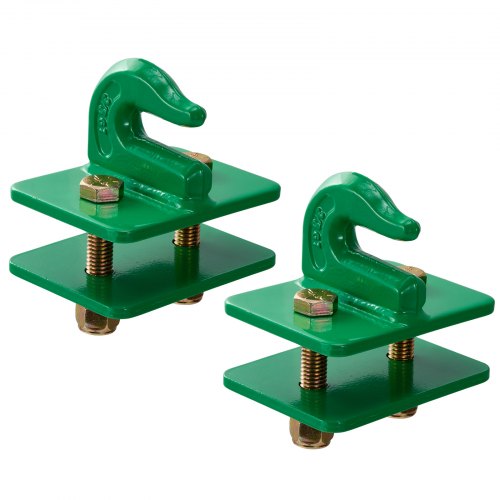 38 Tractor Bucket Hooks Grade 70 Forged Steel 2 Pack Bolt On Grab Hooks