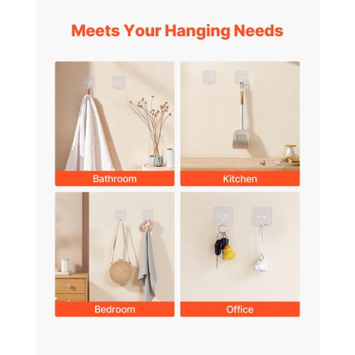 Adhesive Hooks 12 Pack SelfAdhesive Towel Coat Hooks HeavyDuty Wall Hook