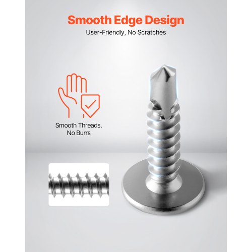 420 PCS Self Drilling Screws Stainless Steel 8 10 Sheet Metal Screw
