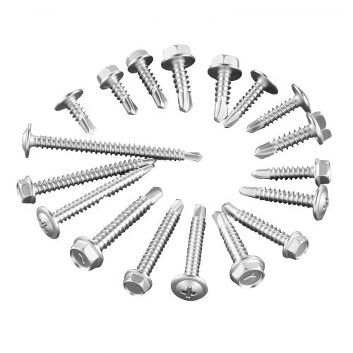 420 PCS Self Drilling Screws Stainless Steel 8 10 Sheet Metal Screw
