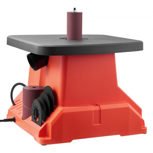Oscillating Spindle Sander 2400Rpm Benchtop With 6 Sleeves 123 58 Stroke 154 X
