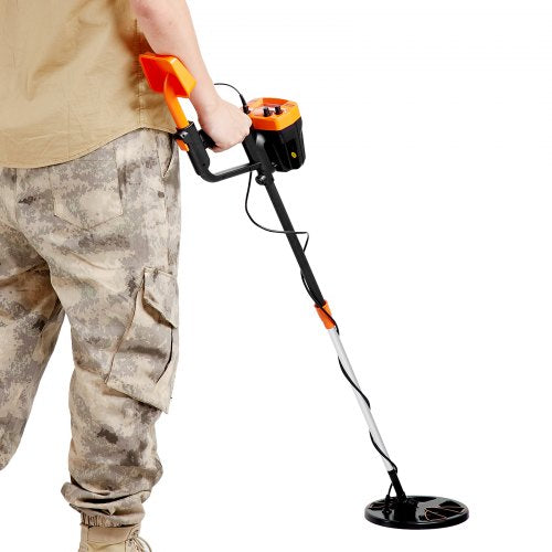 Metal Detector for Adults Kids 8 Inch Waterproof Search Coil with High