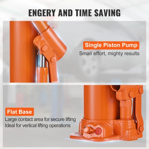 Hydraulic Long Ram Jack 4 Ton Engine Hoist Cylinder with Single Piston Pump