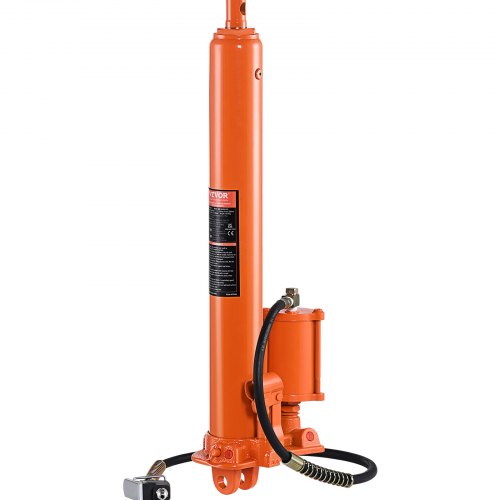 Hydraulic Long Ram Jack 8 Ton Engine Hoist Cylinder with Air Pump and Single