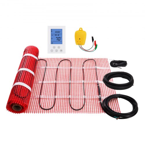 Floor Heating Mat 20 Sq ft Electric Radiant InFloor Heated Warm System