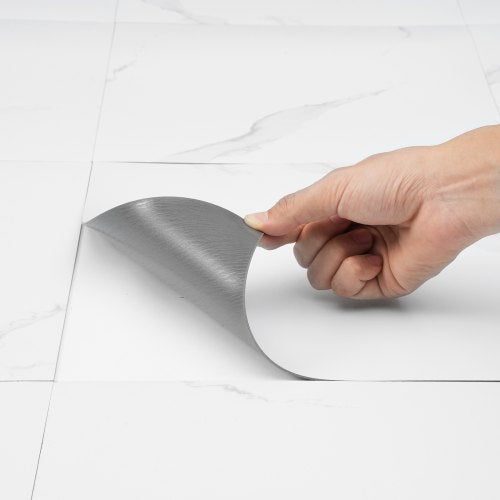 Self Adhesive Vinyl Floor Tiles 12 x 12 inch 50 Tiles 15mm Thick Peel