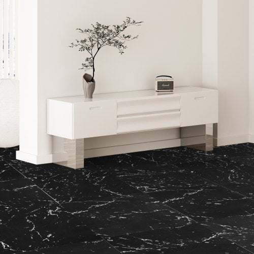 Self Adhesive Vinyl Floor Tiles 12 x 12 inch 50 Tiles 15mm Thick Peel