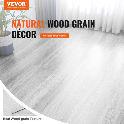 Self Adhesive Vinyl Floor Tiles 36 x 6 inch 36 Tiles 25mm Thick Peel
