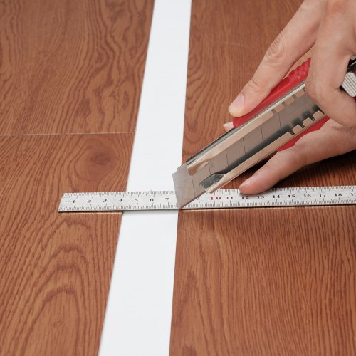 Self Adhesive Vinyl Floor Tiles 36 x 6 inch 36 Tiles 25mm Thick Peel