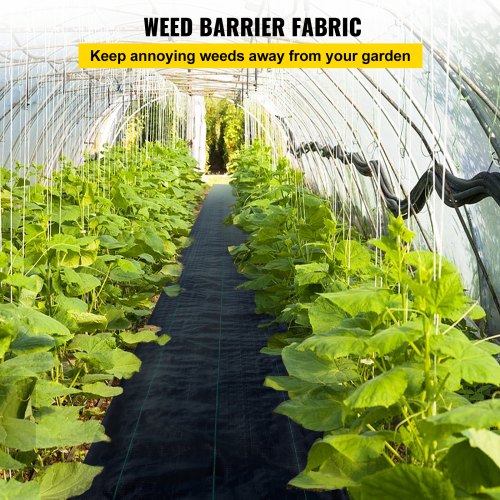 Weed Control Fabric 6ft x 300ft – Geo Textile Fabric Heavy Duty – Woven