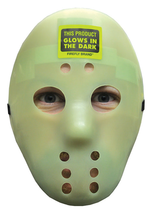 Plastic Hockey Mask | Glow-In-The-Dark