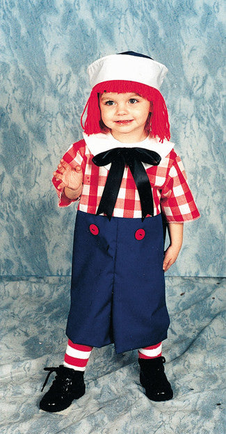 RAGGEDY ANDY TODDLER 2 TO 4