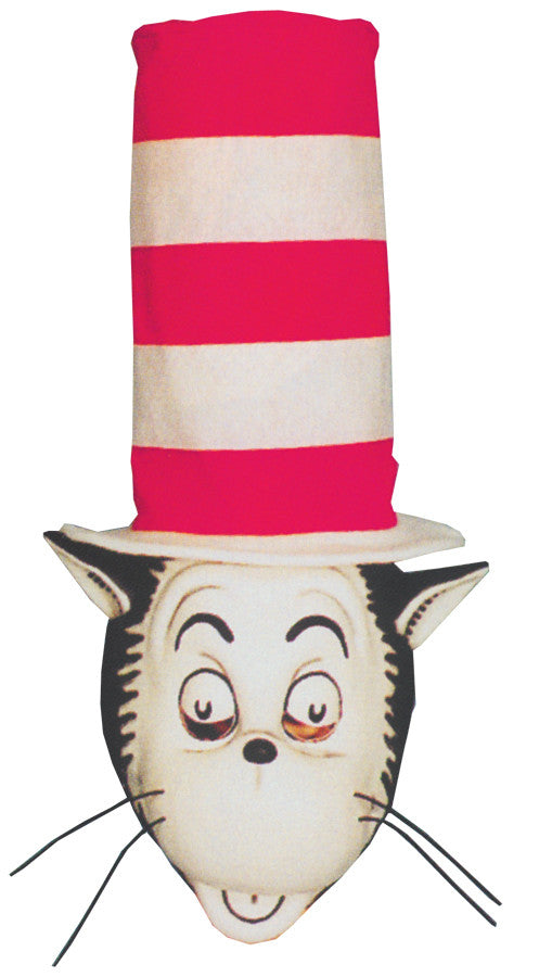 CAT IN THE HAT MASK W HAT