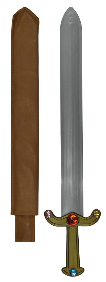 Jeweled Sword With Sheath
