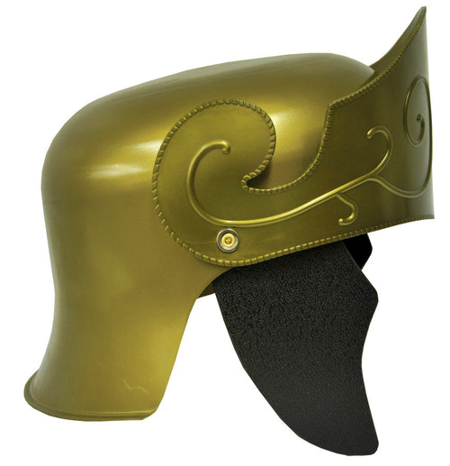 Mens | Adult Roman Helmet Gold Costume Accessory